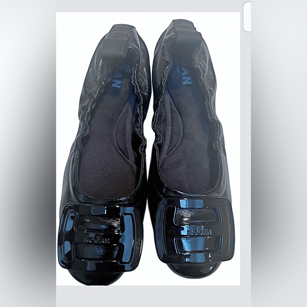 Hogan black Ballerina Flats